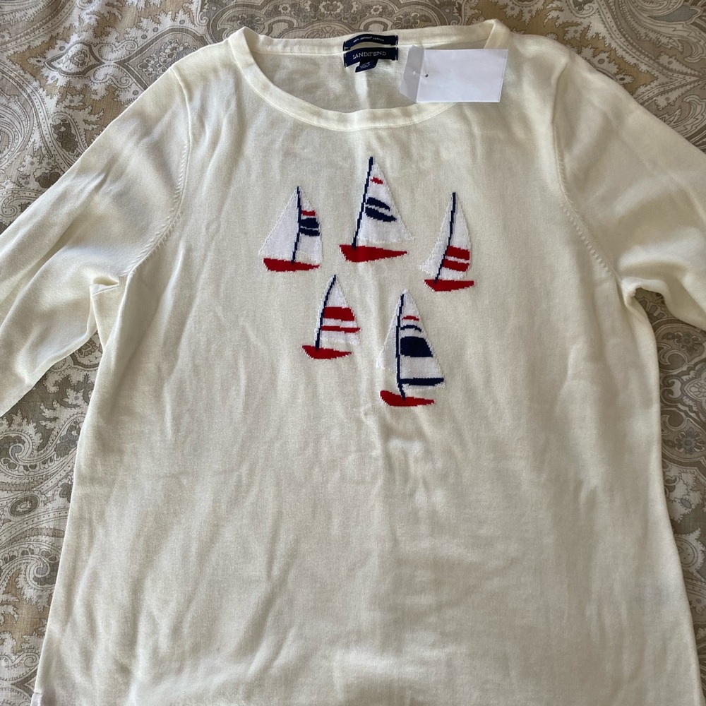 Lands end sweater